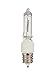 Eiko 49615 - Q500CL/MC-130V - 500 Watt JD Type Halogen Light Bulb, E11 Base (Mini Candelabra), 130 Volt Long Life