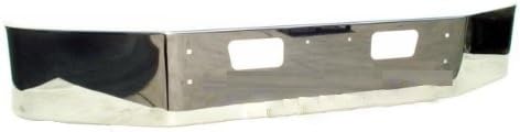 GMC - DJ0001-15 C6500, C7500, &amp; C8500 Chrome Steel Bumper: 14" Tall