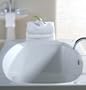 Jacuzzi T715959 Amiga Bath with Integral Skirt, White