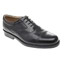 Clarks- Black lace up leather shoes