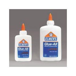 ELMER`S PRODUCTS, INC. / EPIE395 / Glue-All White Glue, 1gal, Repositionable Liquid / Sold as 1 EA