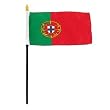 Portugal Flag 4 x 6 inch
