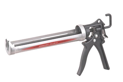 Tajima CNV-100PL2 Convoy Plus II Rotary 1/10 Gallon Caulk Gun with Auto Flow Stop, 10 1/2" Barrel