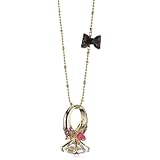 Betsey Johnson Betseys Dollhouse Crystal Long 