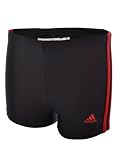 Adidas Infinitex Mens Swimming Boxer Trunks - Black/Red - V34945
