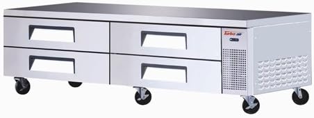 Turbo Air TCBE-96SDR 96" Refrigerated Chef Base