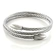 N/A Stainless Steel Bangle, Weight: 21.00gm N/A Stainless Steel Bangle, Weight: 21.00gm