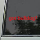Got Bulldog? Red Decal Georgia Butler Football Car Red Sticker