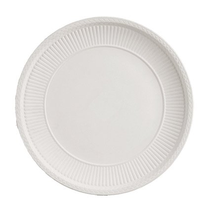 WEDGWOOD CASUAL EDME WHITE: SALAD PLATE 9.5