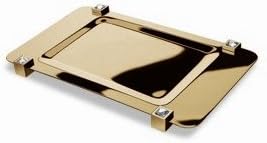 Windisch Windisch 51517B-O-637509858162 Moon Light Collection Bathroom Tray, Gold