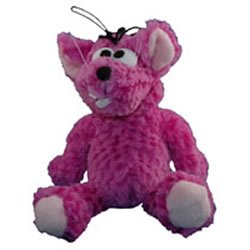Multi Pet Shaggy Pals Mouse 10in Plush Dog Toy