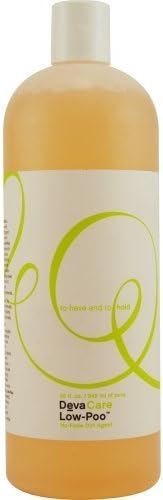Deva Care Low Poo Shampoo for Normal To Oily Colored Hair, 32 Ounce
