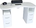 Manik&uuml;retisch "Modell Design weiss"