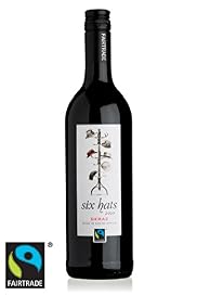 Six Hats Fairtrade Shiraz 2010 - Case of 6