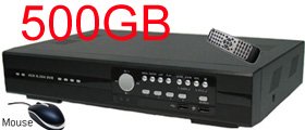 Best Price USA Security Store --CCTV 4 Channels Video audio H.264 Security Surveillance DVR Digital Video Recorder System Built-in 500GB HDD, Supports Network Remote Viewing Over Internet, Windows IE, iPhone, iPad, iPod Touch, Android, BlackBerry, Nokia, Windows Mobile, and Apple Mac Safari, FireFox. EagleEyes Software, Windows and Mac Central Management Software software are included.