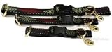 Premier Quick Snap Collars BATIK (RED & GREEN), Size: LARGE