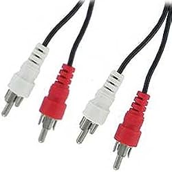 PCD Basics RCA Stereo Audio Cable - 25ft (7.6M)