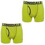Lonsdale 2 Pack Trunk Mens