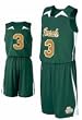 Men's Irish Basketball Shorts (2X-Large) from Holloway Sportswear