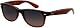 Ray Ban RB2132 New Wayfarer Sunglasses - 843 77 Brown Gradient Antique (Crystal Polarized Blue Gradient Pink Lens) - 52mm