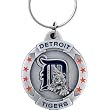 Pewter MLB Team Logo Key Ring - Detroit Tigers