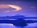 Dawn Sky Over Taal Lake, Home of Taal Volcano, Lake Taal, Batangas, Philippines Photographic Poster Print by John Pennock, 24x18