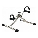 Drive Medical Pedal Exerciser with Attractive Silver Vein Finish, Silver Vein (Knock down)