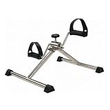 Drive Medical Pedal Exerciser with Attractive Silver Vein Finish, Silver Vein