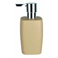 Spirella Retro Soap Dispenser Stoneware Beige Height 15.5 cm x Width 7 cm