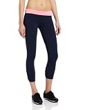 SOLOW Womens Shirred Back Leg Crop