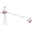 Jeweled Sweet Cherry Belly Chain