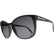 Electric Rosette Sunglasses - Electric Women's Polarized Sportswear Eyewear - Gloss Black/Grey Poly