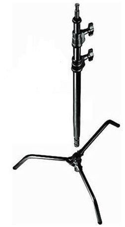 Avenger A2033FCB Steel 40-Inch C-Stand 33 with 2 Risers (Black) On Sale