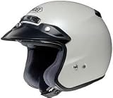 SHOEI RJ PLATINUM R SERIES CRUISER SILKY WHITE MOTORCYCLE Open-Face-Helmet
