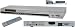 Elta 8847 MP4 DVD-Player (DivX 6 Ultra zertifiziert, MP3-Direktaufnahme, Upscaling 1080i, HDMI, USB-Slot, Cardreader) silber