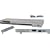 Elta 8847 MP4 DVD-Player (DivX 6 Ultra zertifiziert, MP3-Direktaufnahme, Upscaling 1080i, HDMI, USB-Slot, Cardreader) silber