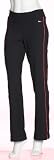 NIKE Damen Hose ADJUST BE TRUE NYLON PANT, Black/ Solar Red/ (White), XS, 375121-028