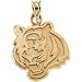 14K Yellow Gold Cincinnati Bengalis Pendant