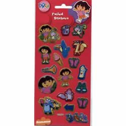 Dora the Explorer - Foil Sticker Pack - Sticker Style