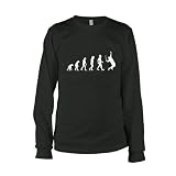 Tennis EVO - Longsleeve, Größe L, schwarz