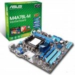 ASUSTek マザーボード AMD SocketAM3/DDR2メモリ対応 M-ATX M4A78L-M