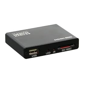 Designer Habitat Nano 3.0 - HD TV Digital Mini Media Player - 1080p - 5.1 Surround Sound - MKV - Play any file from USB HDDs/Flashdrives/Memory Cards - Surround Sound Out 5.1