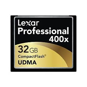 Lexar&reg; Professional 32GB 400x CompactFlash&reg; (CF) Card by 