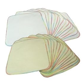 OsoCozy Flannel Baby Wipes - 15 pack