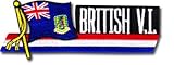 British Virgin Islands  Country Flag Patch