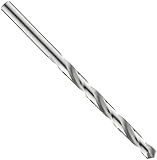 Cleveland 2228 High Speed Steel Jobbers Length Drill Bit, Uncoated (Bright), Round Shank, 118 Degree Split Point, 1/16" (Pack of 12)