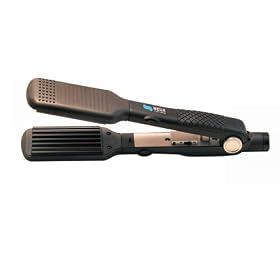Hot Tools Helix 2177 Convertible Flat Iron and Crimper Kit with 1" Crimper,  1" Flat Iron and 2" Flat Iron Plates
