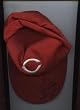 1990 Cincinnati Reds Game Used Cap Lou Pinella Autograp - Game Used MLB Hats