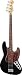 Fender Active Jazz Bass® Guitar with Gig Bag - Rosewood Fretboard, Black, 4-Ply Brown Shell Pickgua