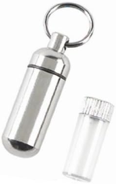 High Quality Chrome Geocaching ID Tag GPS Holders Metal Tubes ..... Best Seller on Amazon!